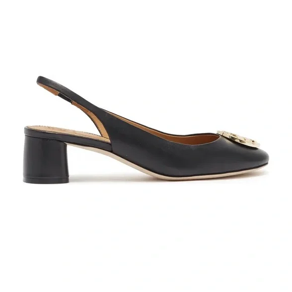 New TORY BURCH Benton Leather Slingback Pump NIB - Picture 11 of 12